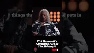 Kirk Hammett's FAVORITE Detail From The Shining is SURPRISING #shorts