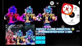 I MADE CAPCUT CLONE ANIMATION IN KINEMASTER 😨 TUT FOR CLONE (BETTER THAN CAPCUT?)