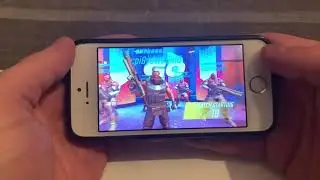 Shadowgun War Games - iPhone SE gameplay