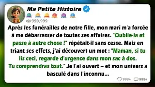 Mon mari voulait que les affaires de notre fille disparaissent rapidement. Ce que j'ai trouvé dans..