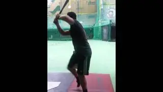 Paul at the Batting Cage, Shinjuku, Japan