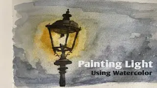 Painting Light - Simple Watercolor Timelapse Video