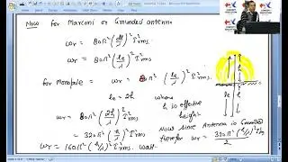 Radiated power and radiation resistance of an antenna Part 2