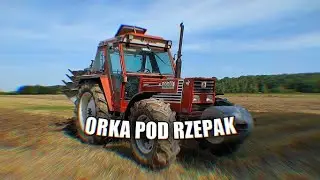 🔥 Orka pod rzepak 2022 🔥 Fiatagri 100-90 & Kverneland 🔥