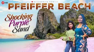 👉 Pfeiffer Beach Big Sur | Purple Sand Beach California