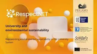 RespectNET Transmedia campaign, Podcast on environmental sustainability in the university system 6