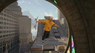 Trying some cooL skate. lines