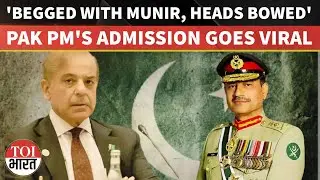 'Heads Bowed, Munir And I...': Pak PM Shehbaz Sharif Admits Begging For Funds Amid Economic Crisis