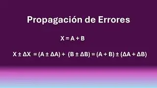 Propagación de errores.