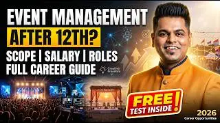 Event Management After 12th &ndash; Full Career Guide | Scope, Salary, Roles + Free Career Fit Test
