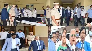 DEPUTY LOKAYUKT BS PATIL NE BIJAPUR ZILA HOSPITAL KE MAA AUR BACCHE KE HOSPITAL KA KIYA DAURA...