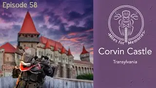 Romania - Corvin Castle - Haunted fairytale - Dracula Castle - Hunedoara - Europe Motorcycle