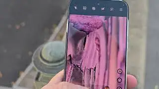 Oppo Find X9 Pro: Strong Magenta tint with telefoto lens in some situations (Lens mount attached)