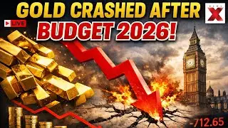 Gold, Silver Price Crash LIVE | Massive Drop in Gold and Silver Prices After Budget 2026!