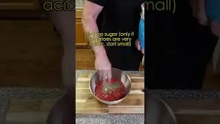 NY Style Pizza sauce in 30 seconds #pizza #itspizzatime #pizzarecipes