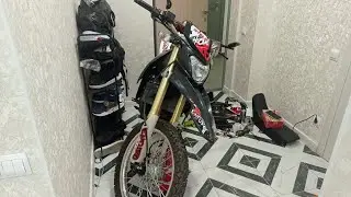 Stels Enduro 400, он нас замучал, не хочет работать, мотоцикл который так и не победили.