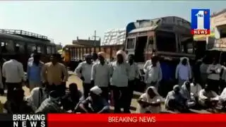 Farmers Protest in Kamareddy  || No.1 News