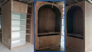 modular wardrobe l billy bookcase hack