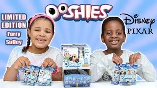 Disney Pixer Ooshies Limited Edition Furry Sulley | Lightning Mcqueen | Mr Incredible