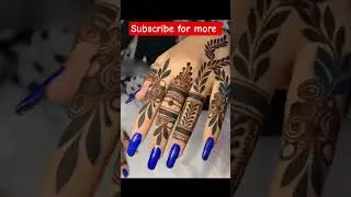 # party design # mehndi designs # simple design # #henna #mehndi # subscribe for more #dofollow