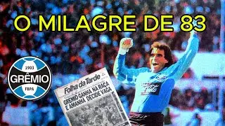 Gr&ecirc;mio O MILAGRE DE MAZZAROPI: O que a TV escondeu sobre a defesa que salvou a Libertadores de 1983!