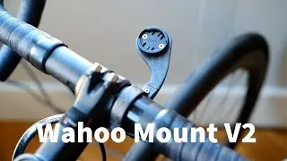 V2 of DIY Carbon Fiber Wahoo Bike Computer mount 3D printed