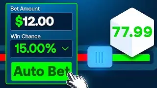 I RAN $100 TO $1,000 WITH THIS INSANE DICE STRATEGY!