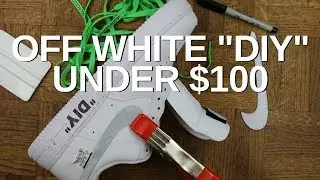 DIY: How To Make Off White Sneakers for Under $100!