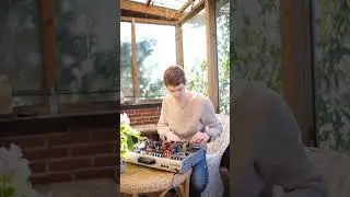 Tweaking drums 🥁🎛️ Up and down 🙆&zwj;♂️🙇Stretching. Repeating. Reversing. #eurorack #modularsynth