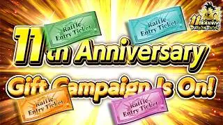 11th Anniversary Raffle Tickets Explained! Prizes & How to Get Them! (Dokkan Battle)