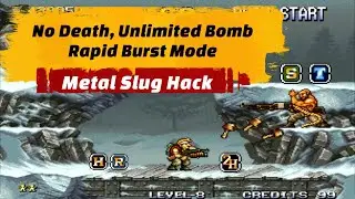 Metal Slug Hacked to the Max – No Death Run, Infinite Bombs & Burst Mode Mayhem! - Longplay