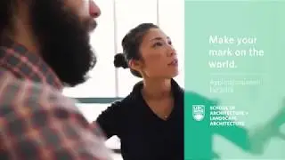Bachelor of Design in Architecture, Landscape Architecture, and Urbanism: Teaser 2
