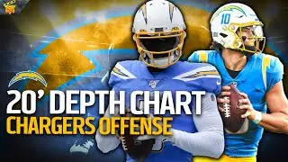 Chargers 2020 Depth Chart Preview OFFENSE | Director's Cut