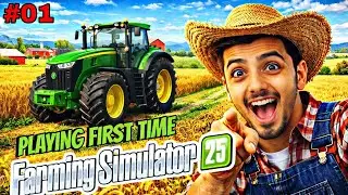 Farming Simulator 25 FIRST TIME Gameplay! 🌾 Starting My Farming Journey!