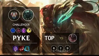 Pyke Top vs Malphite - EUW Challenger Patch 10.13