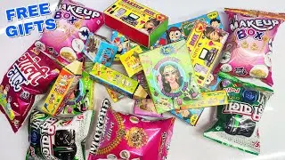 Biggest Collection of Makeup Box, Makeup Kit Surprise Box, Beauty Box, Surprise Pencil Snacks😍😱