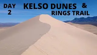 Hiking Kelso Dunes & Rings Trail, Day 2, Mojave National Preserve, California