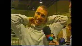 Entrevue Carl Vaillancourt et Jean-S&eacute;bastien Roy (Super Motocross de Montr&eacute;al 1995)