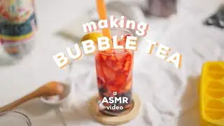 Making Bubble Tea ASMR