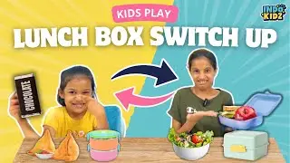🤯 EPIC Lunch Box Switch Up Challenge | Kids play | INDOKIDZ #backtoschool
