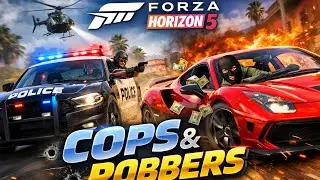 Forza Horizon 5 Cops N Robbers in German cars