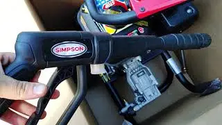 Simpson Pressure Washer 3100 PSI 2.3 GPM CRX 163cc Unboxing Assembly Review