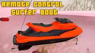 Remote Control Surfer Boat Review | Water Boat