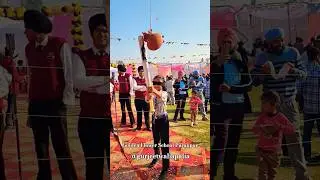 Golden Flower School Puranpur  Matki phod Game #gameplay #mela #school