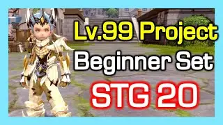 Lv.99 Project : Beginner Set STG20 Clear / Simple Gears Progress to STG20 / Dragon Nest Korea