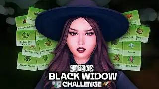 I Started the *CURSED* Black Widow Challenge! 🕷️🕸️ (NEW SIMS 4 SERIES)