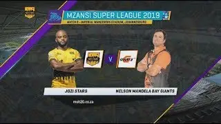 MSL 2019: Match 8, Jozi Stars vs NMB Giants, Highlights.