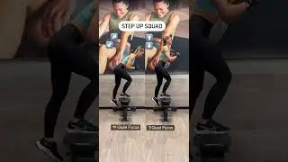 &Ecirc;nfases Musculares Subida no Banco ( STEP UP ) | Treino de Gluteos