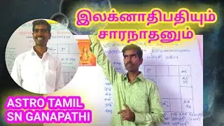 இலக்னாதிபதியும்  சாரநாதனும் || ASTRO_TAMIL_SN_GANAPATHI