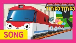 Train Song l We are awesome trains l Nursery Rhymes l TITIPO TITIPO